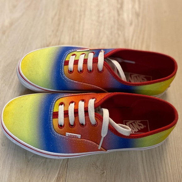 Rainbow Glitter Authentic Vans - Picture 4 of 4
